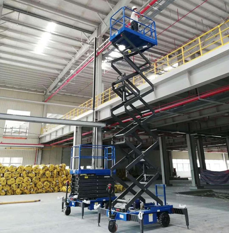 阳江助力行走剪叉式高空作业平台